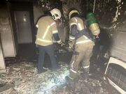 آتش سوزی مرگبار یک مکانیکی در مشیریه تهران