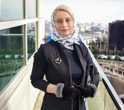 تصویر تازه از بازیگر سریال معروف ماه رمضان در کنار مردی عرب