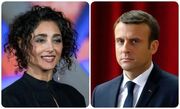 قول مکرون به همسرش درباره گلشیفته فراهانی