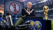 جنجال بطری‌های آب در جام جهانی بالا گرفت