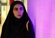 مرضیه سریال بچه مهندس با یک تیپ شاد و تابستانی