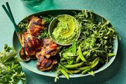 طرز تهیه یک غذای تابستانی و خوشمزه با ران مرغ