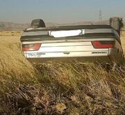 واژگونی پژو ۴۰۵ با رانندگی نوجوان ۱۴ ساله در لرستان
