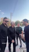 حضور پرتعداد هنرمندان در ختم مادر عمو پورنگ