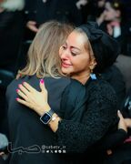 تصاویری از بازیگران زن مشهور در ختم اکبر عبدی