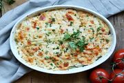 طرز تهیه گراتن سبزیجات با سس مخصوص