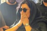 بی‌قراری باران کوثری در مراسم یادبود مریم همتیان