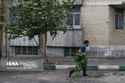 هشدار طوفان برای تهران صادر شد