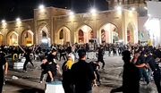 فارس: فیلم‌های درگیری در حرم رضوی نادرست است