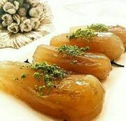 با بادمجان یک مربای شیک و مجلسی درست کنید!