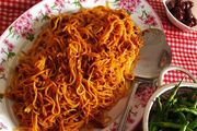 طرز تهیه ماکارونی قدیمی به سبک خانه مادربزرگ‌ها