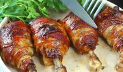 طرز پخت یک غذای جدید و خوشمزه با ران مرغ در فر