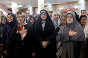 حضور دختر پزشکیان، همسر عراقچی و فاطمه مهاجرانی در یک نمایشگاه