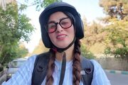 موتور دختر جوان در تعویض پلاک توقیف شد