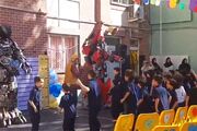جشن اول مهر در این مدرسه تهران متفاوت برگزار شد