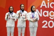رقص کردی دختران کاراته ایران پس از قهرمانی در ناگویا