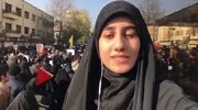 صداوسیما از نسخه جوانِ آمنه سادات رونمایی کرد