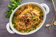 هواری پلو جنوبی؛ غذای بندری خوش‌عطر با ماهی و تمر هندی