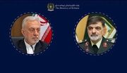 دیدار وزیر پیشنهادی دفاع با سردار رادان