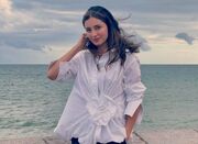 تصاویری از بازیگر زیبای «زن و بچه» در سفر به اسپانیا