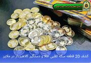 کشف ۲۰ قطعه سکه تقلبی طلا و دستگیر کلاهبردار در ملایر