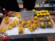 میدان داری بانوان ساروی در کمک رسانی به جبهه مقاومت