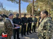 برگزاری رزمایش الی بیت المقدس در تصفیه خانه آب شهرستان زاهدان