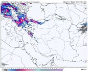 ترسالی و بارش بی سابقه در راه ایران
