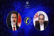 تبریک وزرای خارجه ترکیه و عراق به عراقچی