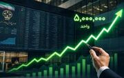 بورس تهران کانال 5 میلیون واحد را فتح کرد
