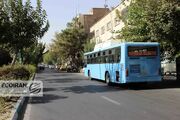 اتوبوس های غول پیکر در راه تهران
