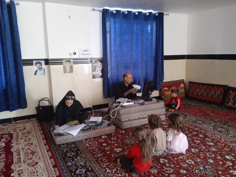 غربالگری بینایی کودکان پیش‌دبستانی در روستاهای بخش گل‌تپه