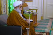 مراسم سخنرانی آیت الله تحریری در سازمان بهزیستی کشور