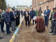 پاکدشت | حضور رئیس بهزیستی شهرستان در پویش ملی "ایران سبز" به مناسبت روز درختکاری