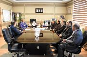 دیدار مدیرکل بهزیستی با مدیر شعب بانک ملت