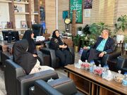 برگزاری جلسه کارشناس مسئول دبیرخانه مناسب‌سازی کشور با مسئول دبیرخانه مناسب‌سازی استان فارس و سرپرست بهزیستی استان فارس