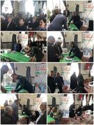 حضور رئیس و کارشناسان بهزیستی شهرستان عشق‌آباد در راهپیمایی ۲۲ بهمن و برپایی میز خدمت «سلام محله»