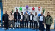 حضور معاونین بهزیستی قم در اختتامیه مسابقات فوتسال ناشنوایان