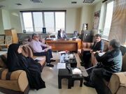 دیدار با مدیرکل حوزه استانداری قم درخصوص اورژانس اجتماعی