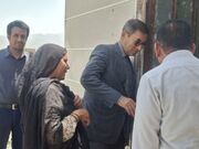 بازدید میدانی فرماندار منوجان از مناطق محروم با محوریت پیگیری مطالبات مددجویان بهزیستی