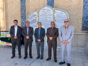 حضور مدیرکل بهزیستی فارس در آیین عید غدیر، بزرگداشت سالروز ارتحال حضرت امام خمینی(ره)