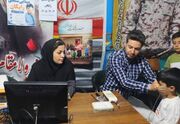 غربالگری بینایی و شنوایی کودکان در تجمعات شبانه میاندواب توسط بهزیستی شهرستان