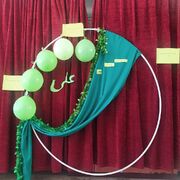 خرم بید| جشن عید غدیر خم در مرکز توانبخشی حرفه‌آموزی معلولین فرشتگان