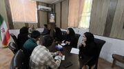 کوار|جلسه هفتگی بررسی عملکرد و برنامه‌ریزی فعالیت‌های اداره بهزیستی شهرستان