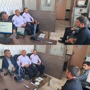 🫟برگزاری نشست مشترک رئیس اداره بهزیستی شهرستان زیرکوه با پلیس مبارزه با مواد مخدر