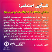 اطلاع نگاشت ۶۹ | تاب‌آوری اجتماعی؛ ساختن جامعه ای که در طوفان‌ها، قوی می شود
