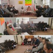 حضور رئیس بهزیستی بشرویه در جلسه جوانه‌های صالحین ( اوقات فراغت) 
