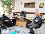 نشست مدیرکل بهزیستی گلستان با مدیرکل پشتیبانی و خدمات سازمان کشور