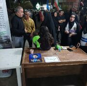 لامرد| استقبال مسئولان از طرح سنجش ملی سلامت روان در برنامه ‌های شبانه مردمی*