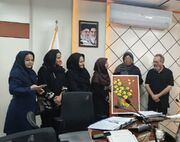 خلق اثر هنری توسط توان‌خواه «مرکز خانه کوچک سایه»